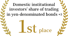 Best Private Bank in Japan＊3 in The Asset Private Capital Awards 1st place