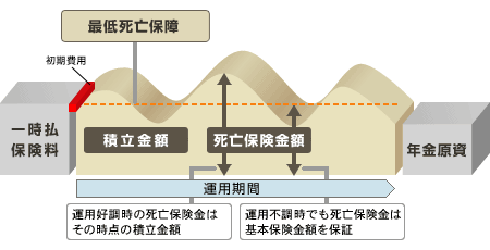 積立金額が基本保険金額（払込保険料相当額）を下回った場合